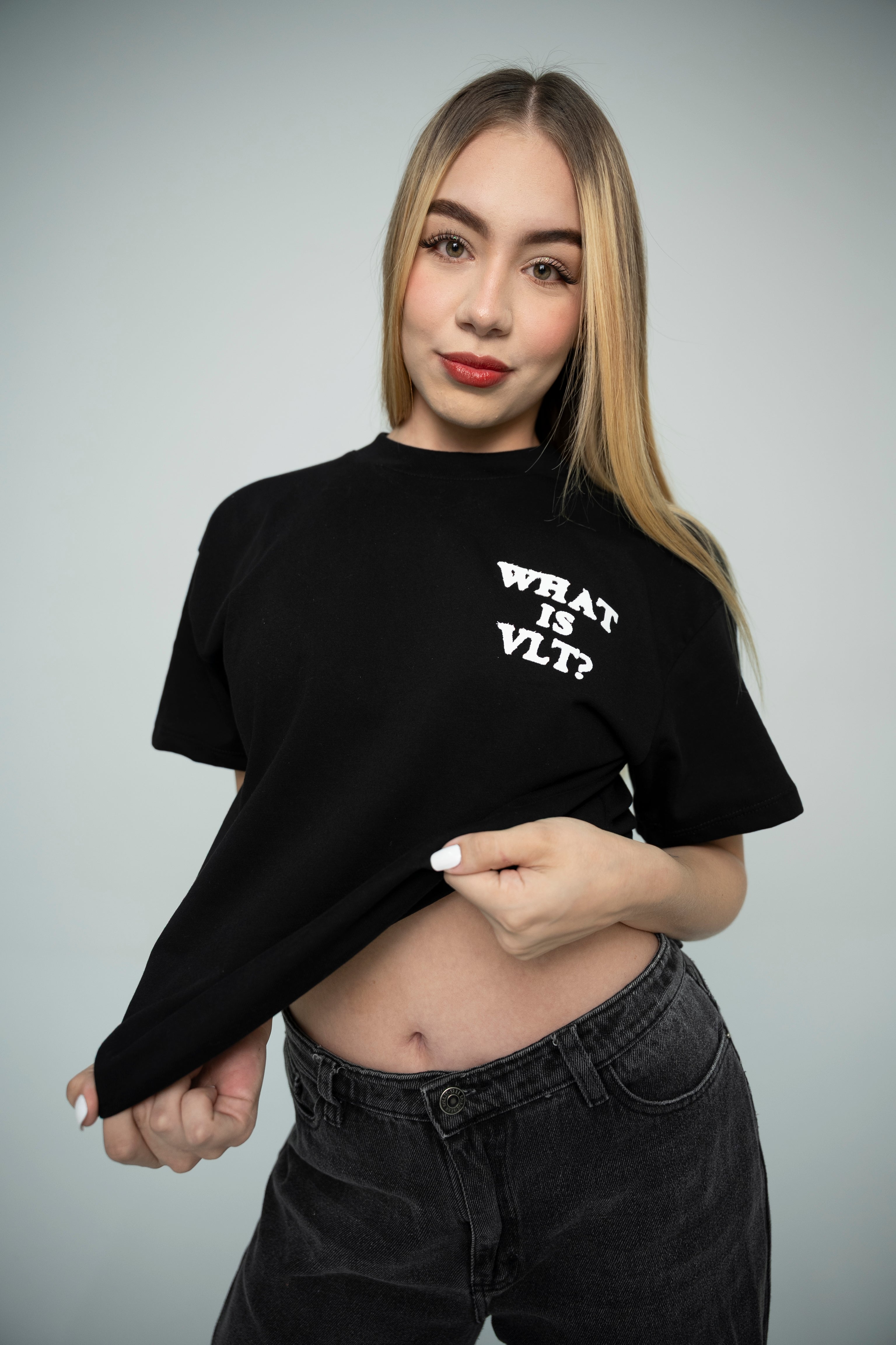 CAMISETA FEMENINA WHAT IS VLT?
